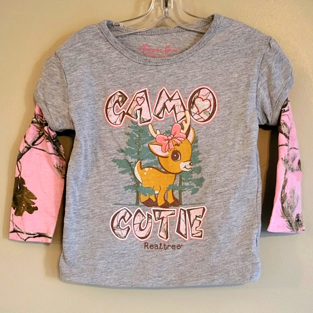 Realtree "Camo Cutie" long sleeve tee shirt